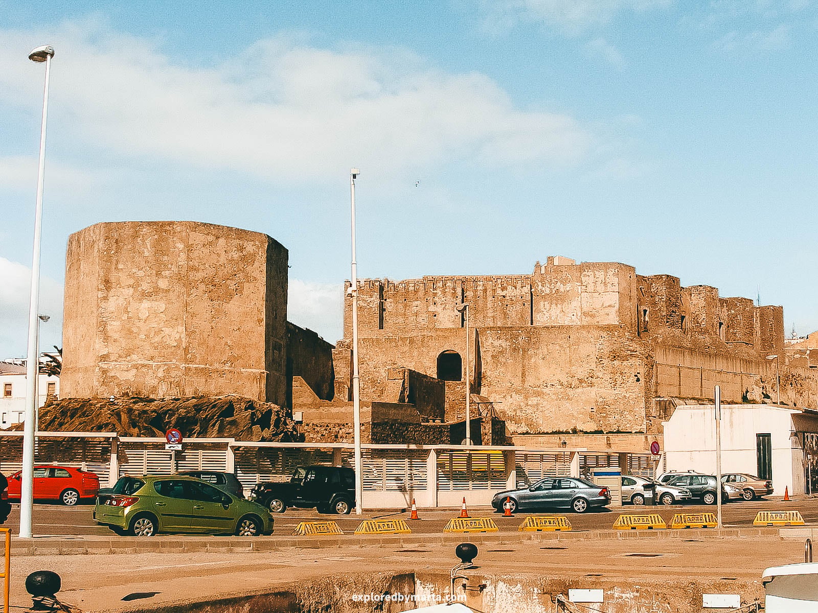 Exploring the majestic Castillo de Guzmán el Bueno in Tarifa, Spain