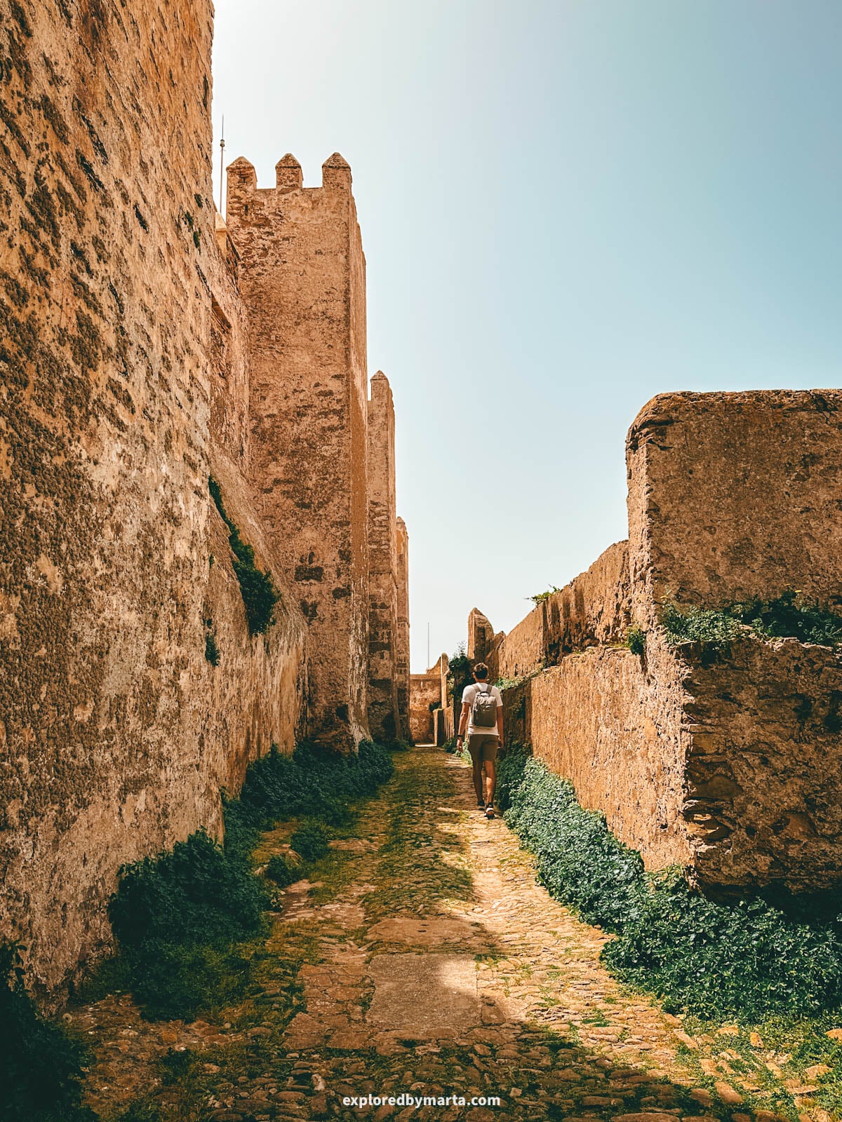 Exploring the majestic Castillo de Guzmán el Bueno in Tarifa, Spain