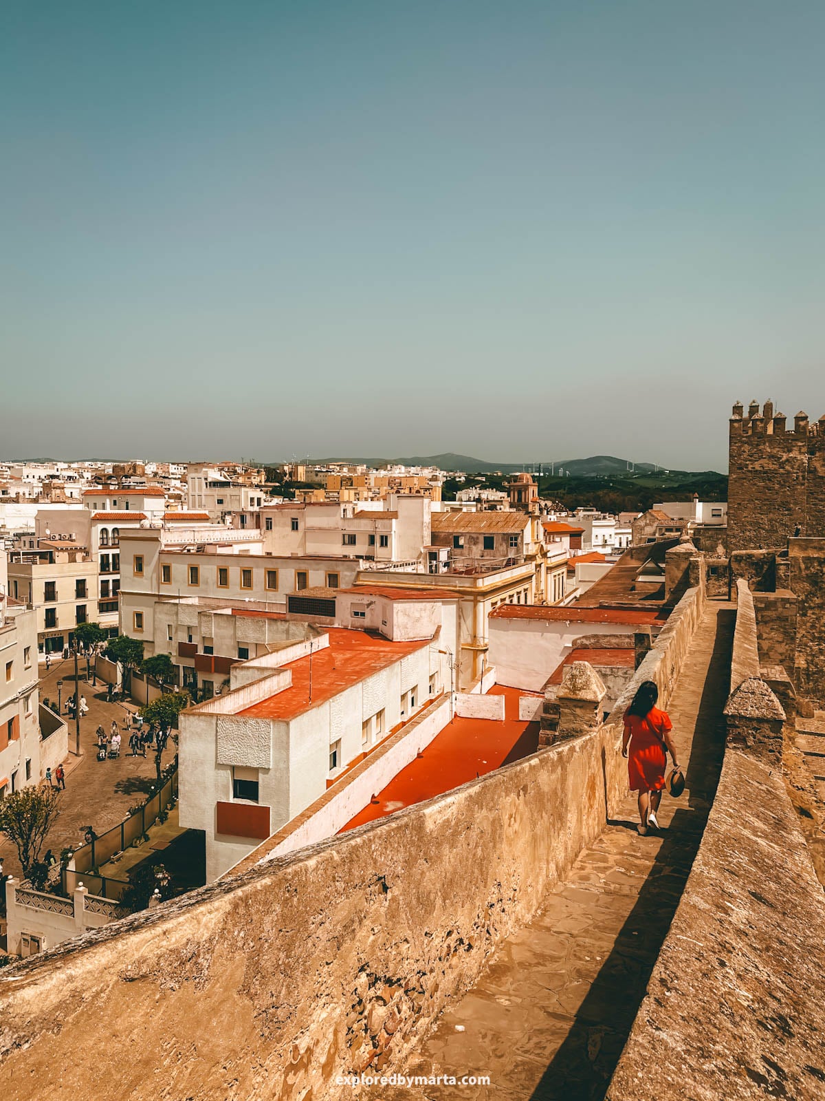Exploring the majestic Castillo de Guzmán el Bueno in Tarifa, Spain