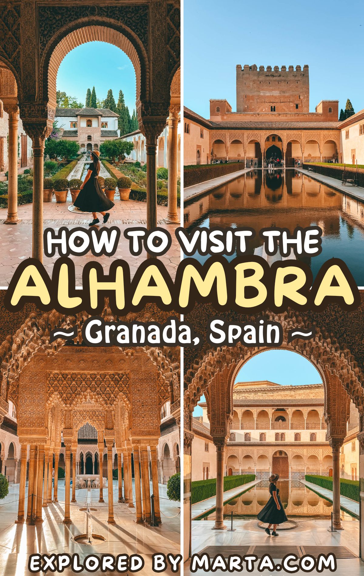 How to visit the Alhambra palaces in Granada, Spain