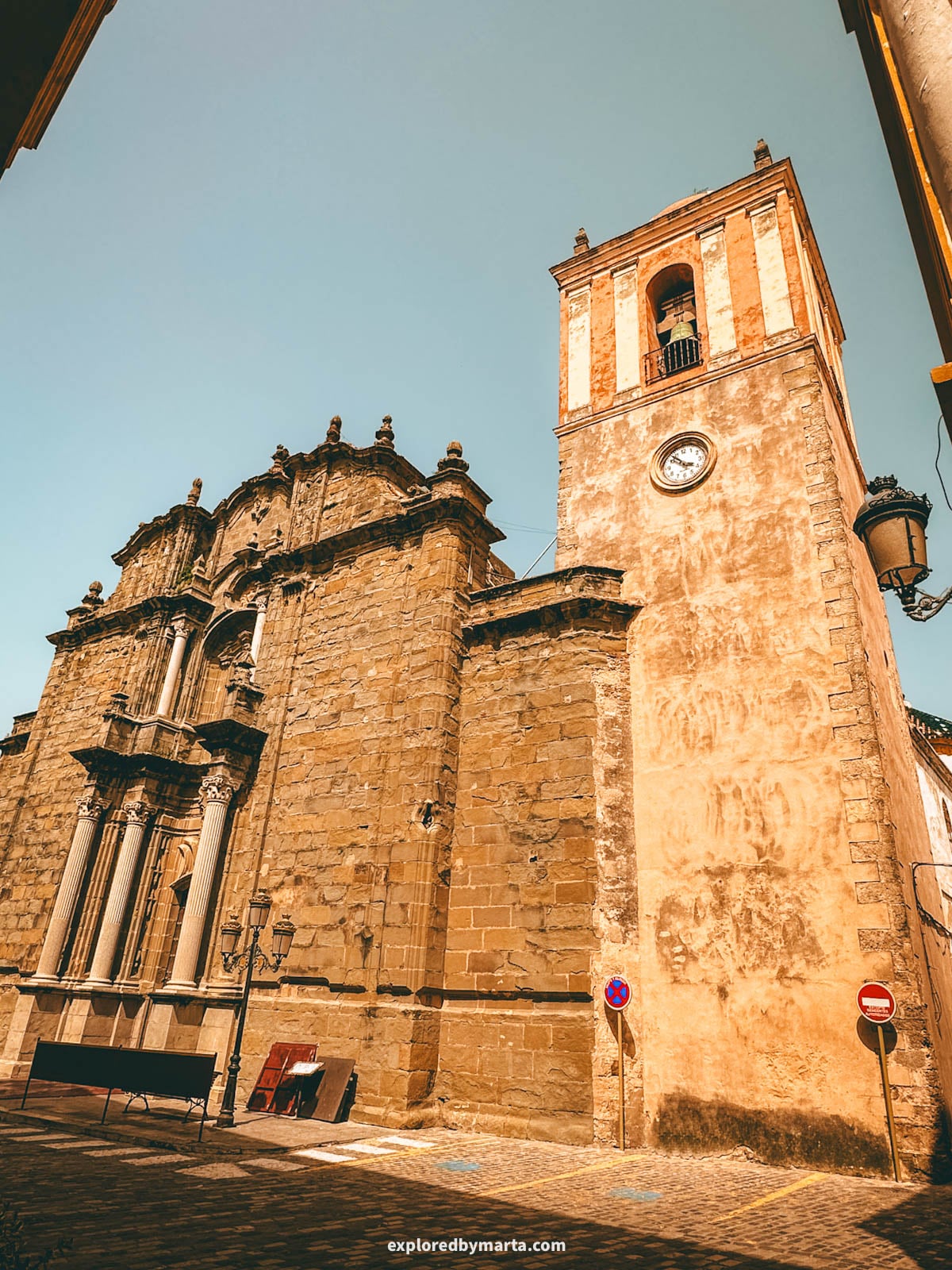 Iglesia de San Mateo Apóstol, the main Catholic church in Tarifa, Spain