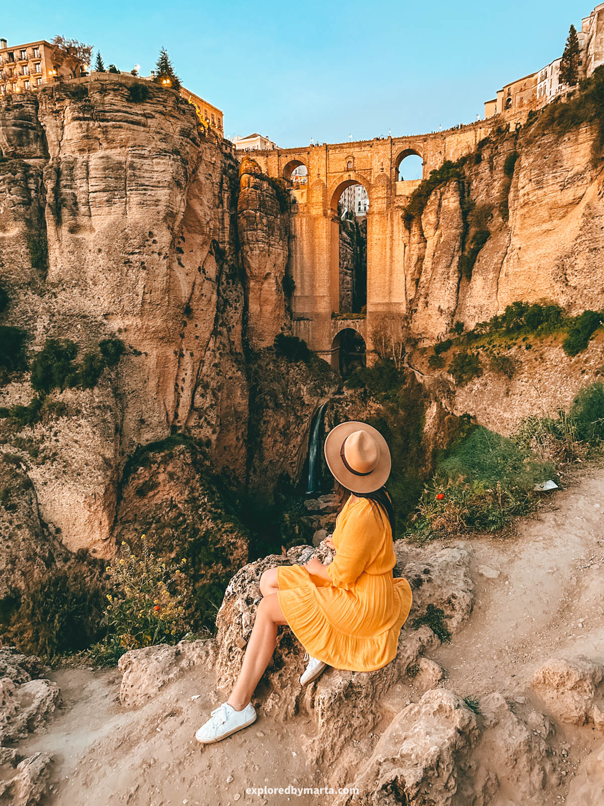 Mirador Puente Nuevo de Ronda in Ronda, Spain