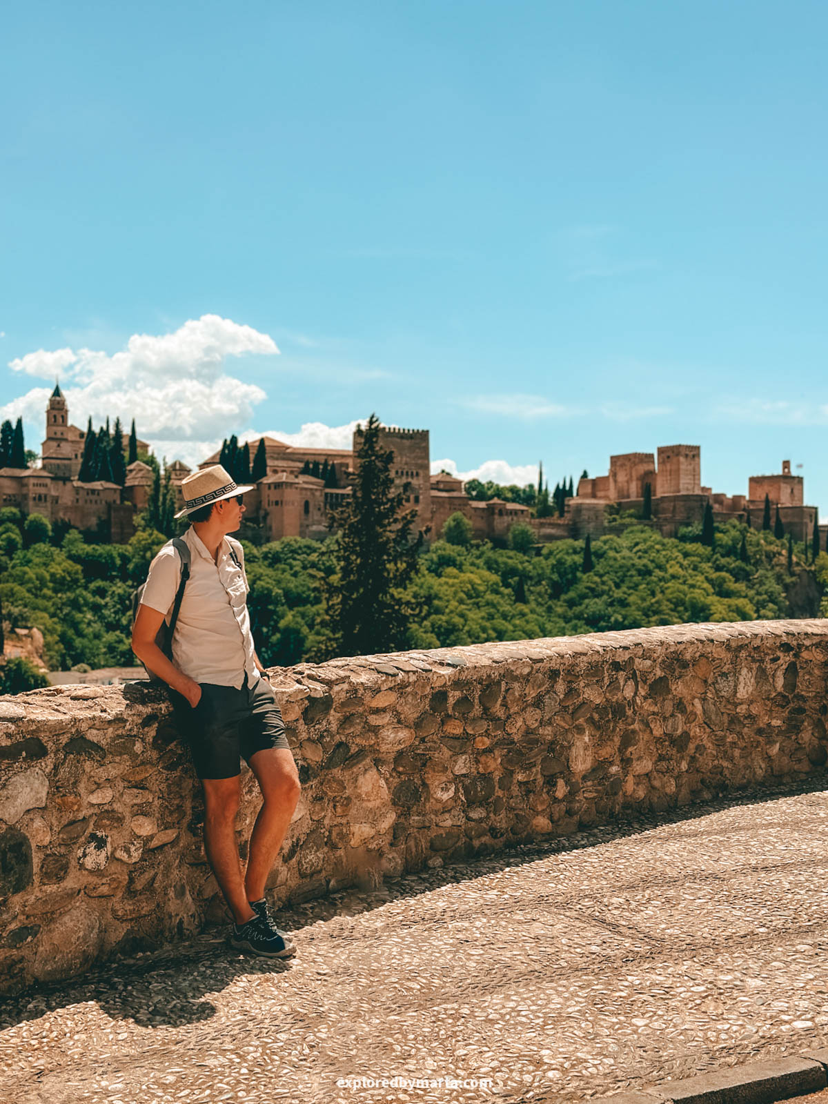 Mirador Sacromonte in Granada, Spain