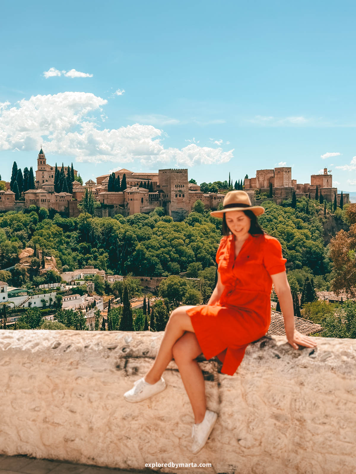 Mirador Sacromonte in Granada, Spain