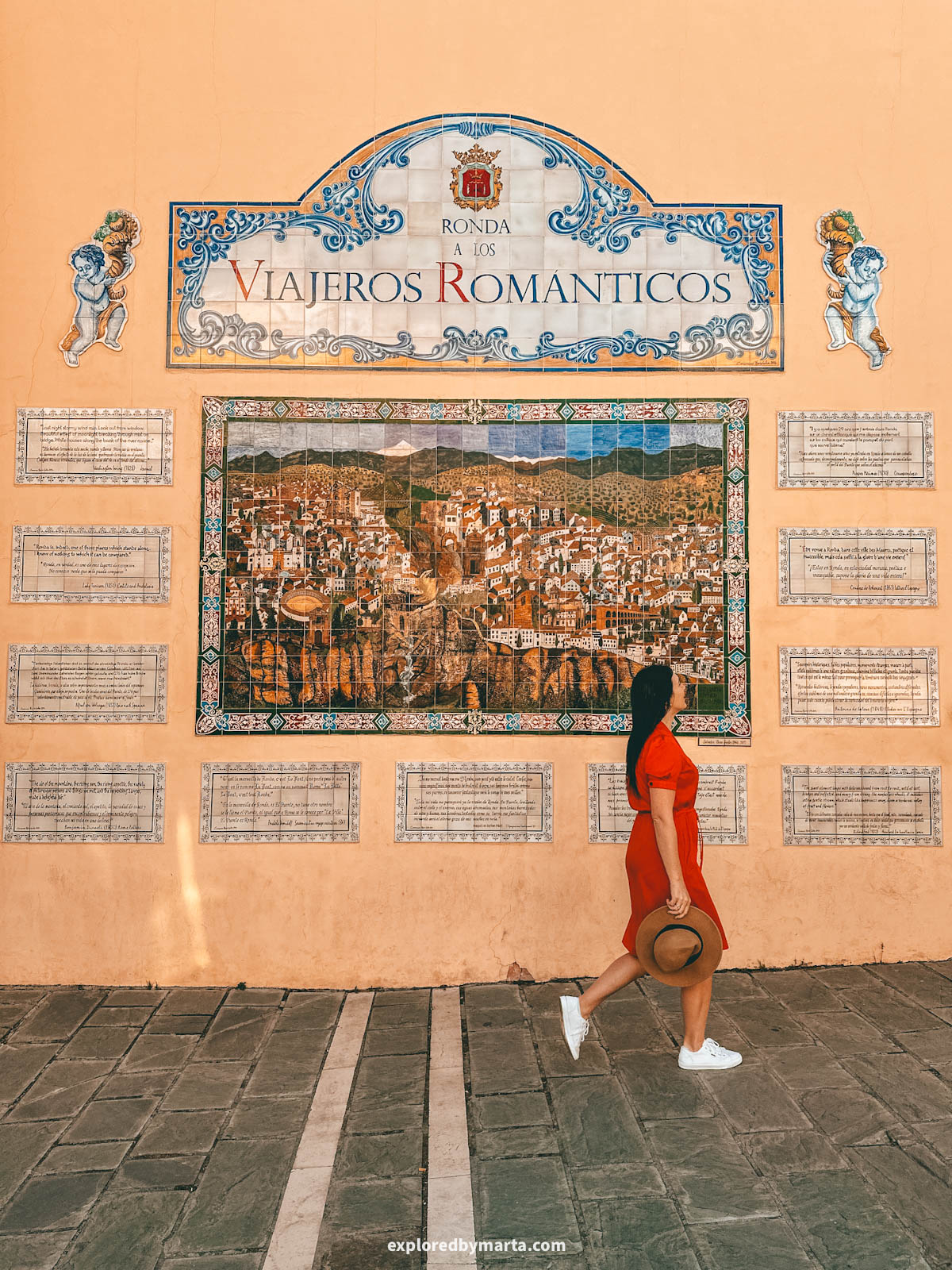 Mirador de los Viajeros Románticos in Ronda, Spain