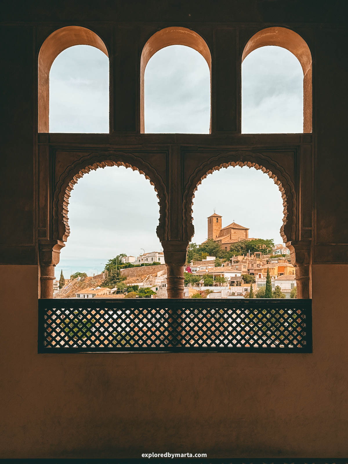 Palacio Dar al-Horra queen's palace in Granada, Spain