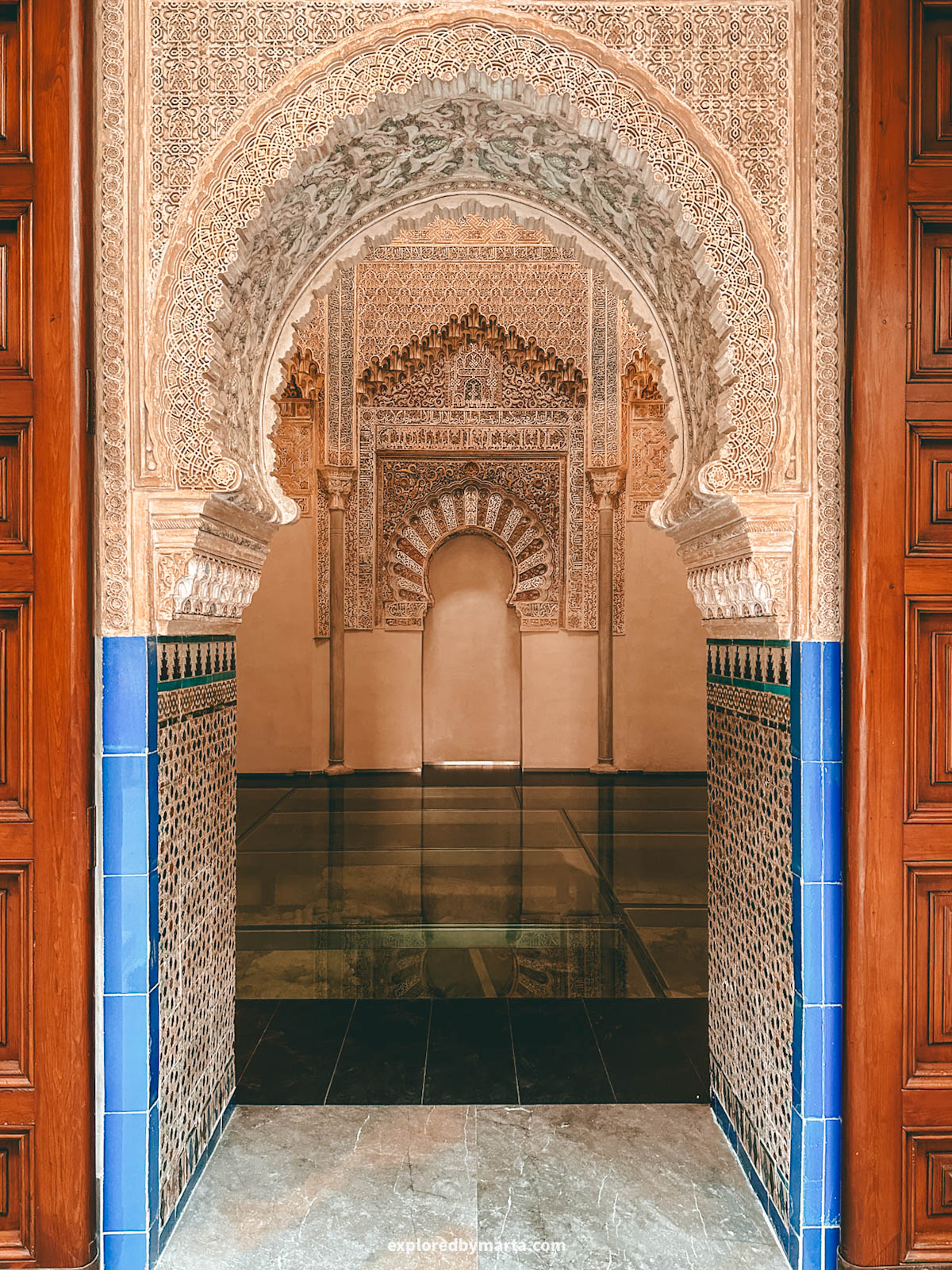 Palacio de la Madraza, a Moorish university in Granada, Spain