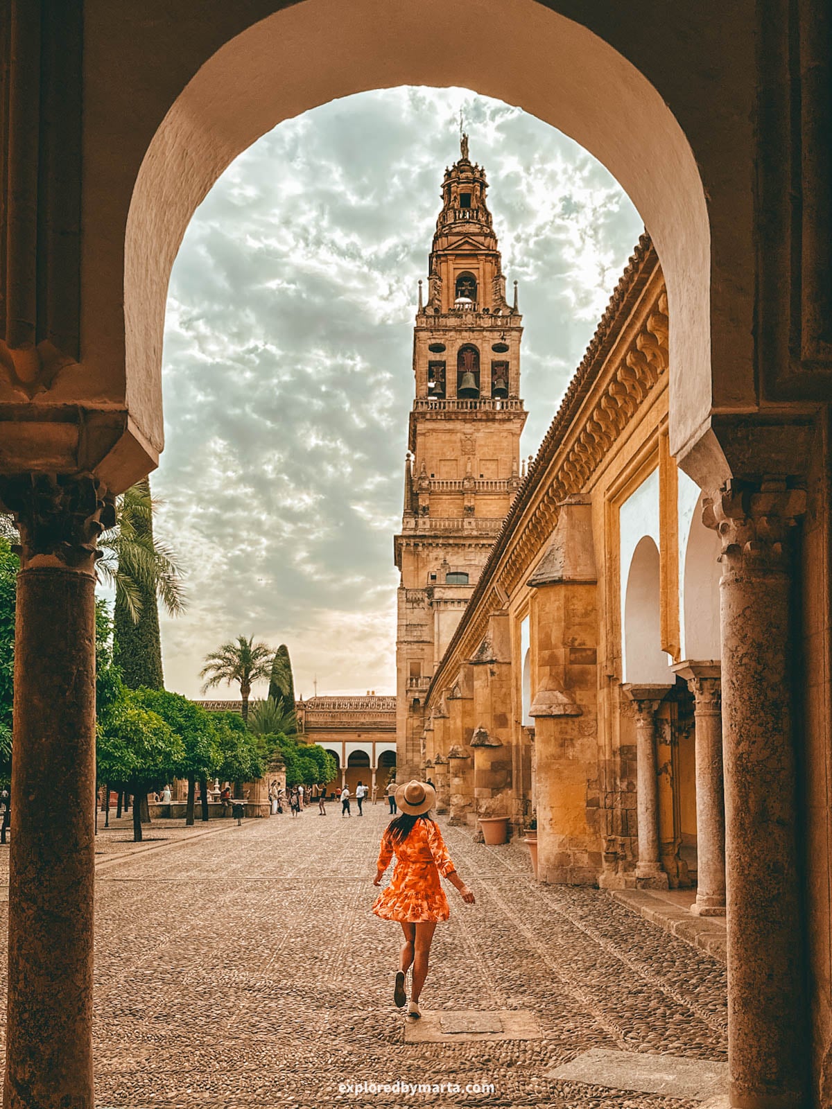 Patio de los Naranjos in Córdoba, Spain