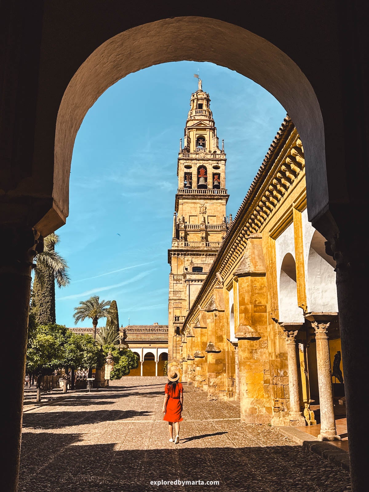 Patio de los Naranjos in Córdoba, Spain