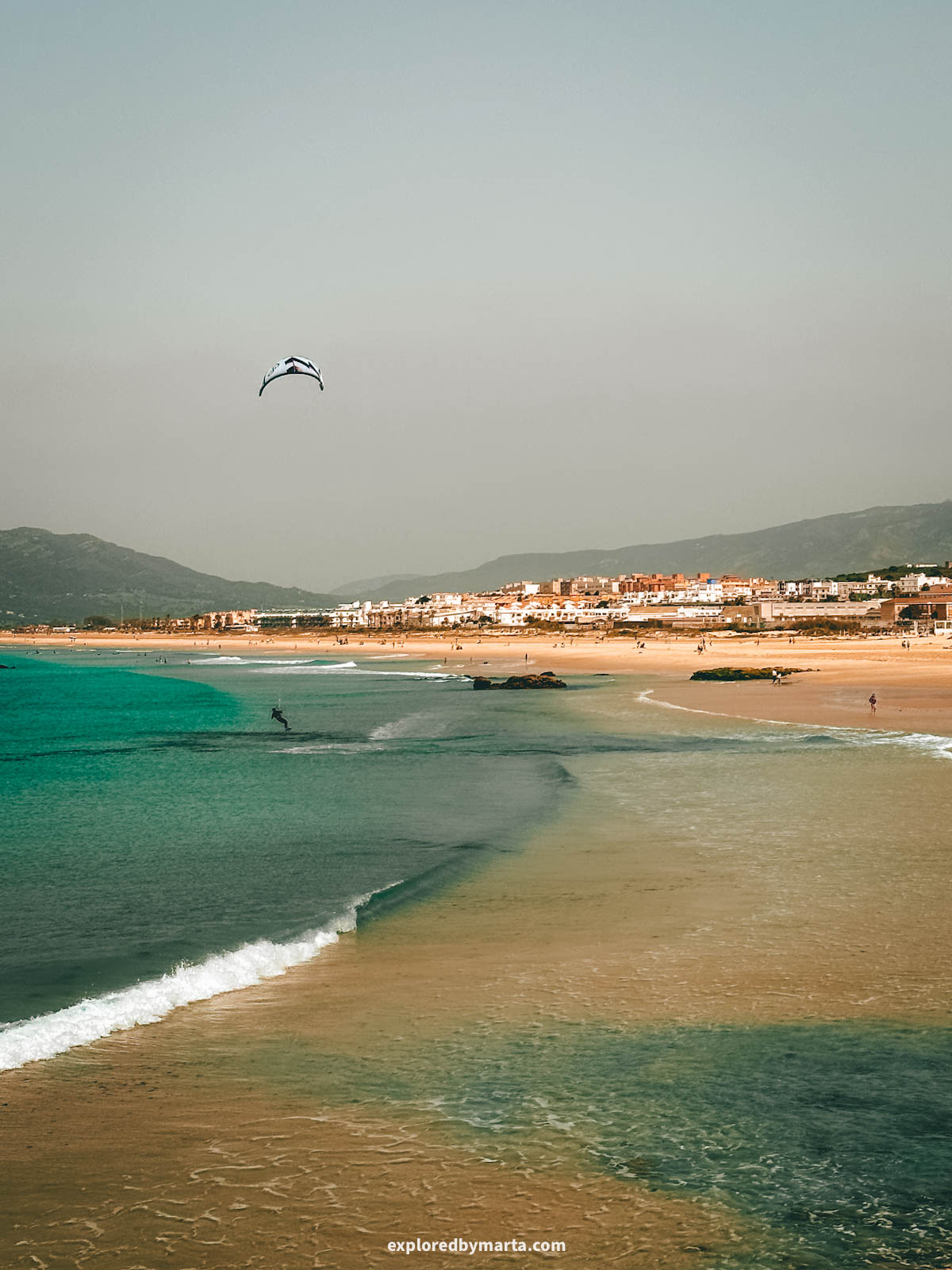 Playa de los Lances in Tarifa, Spain