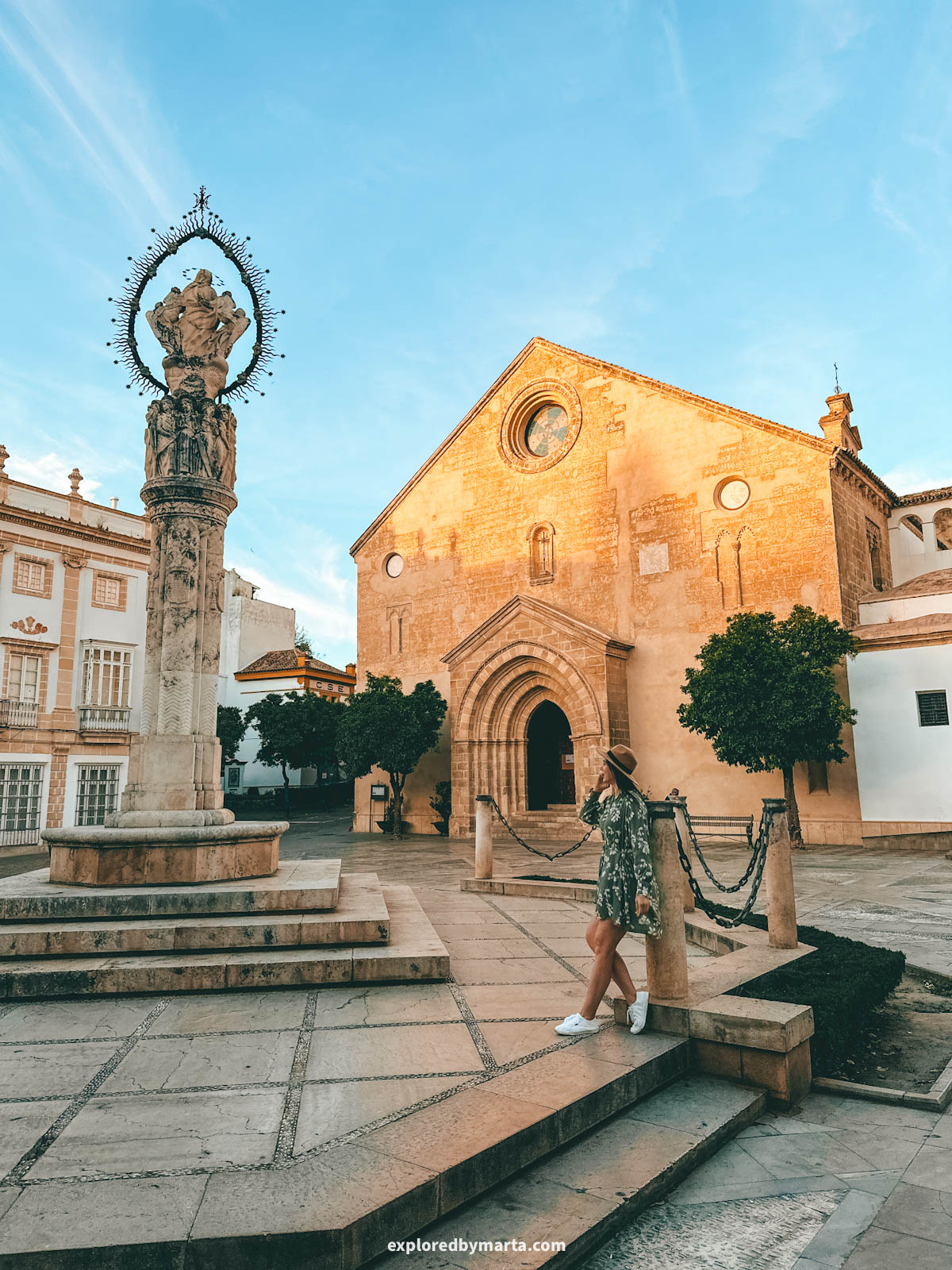 Plaza de la Asunción in Jerez de la Frontera, Spain
