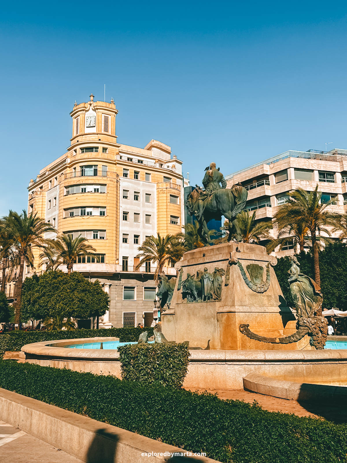 Plaza del Arenal, the main square in Jerez de la Frontera, Spain