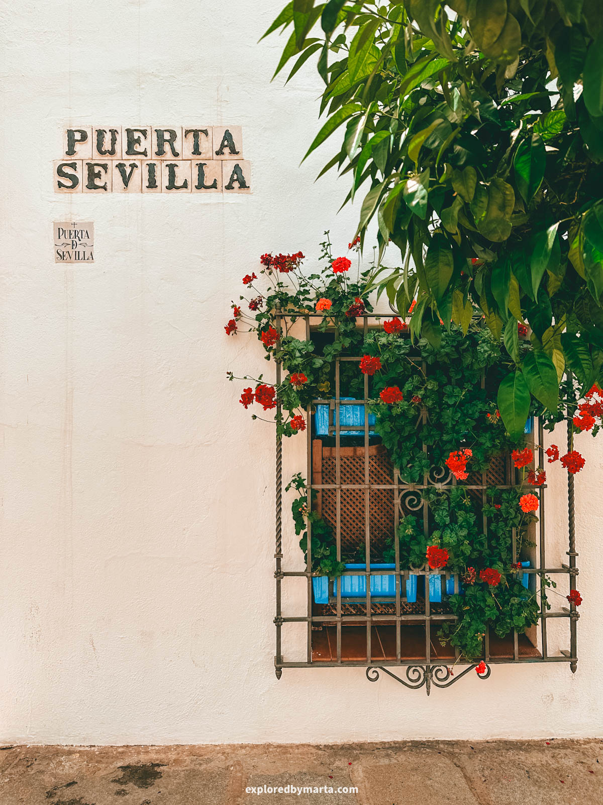 Puerta de Sevilla in Córdoba, Spain