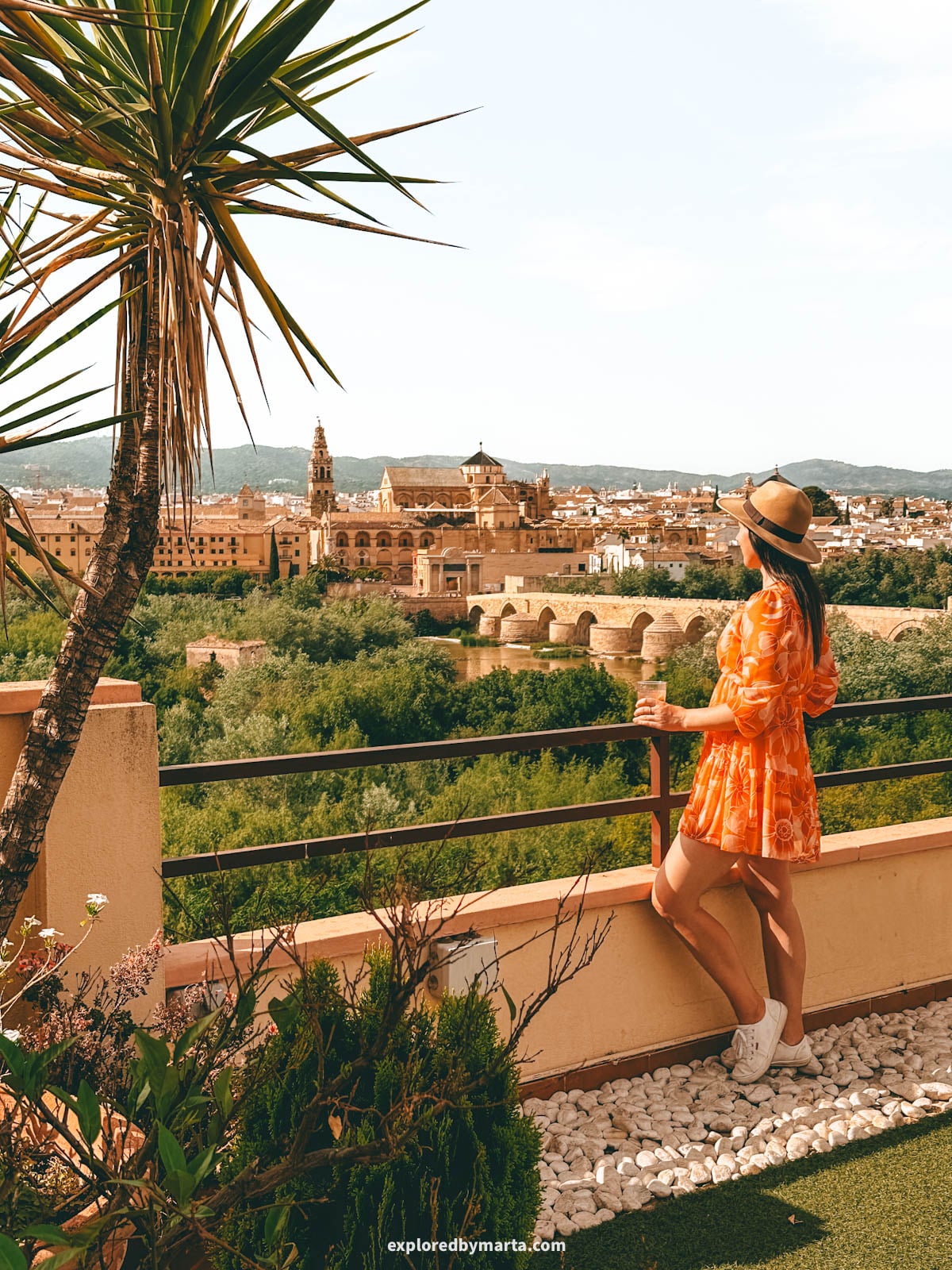 Rooftop view of Córdoba, Spain