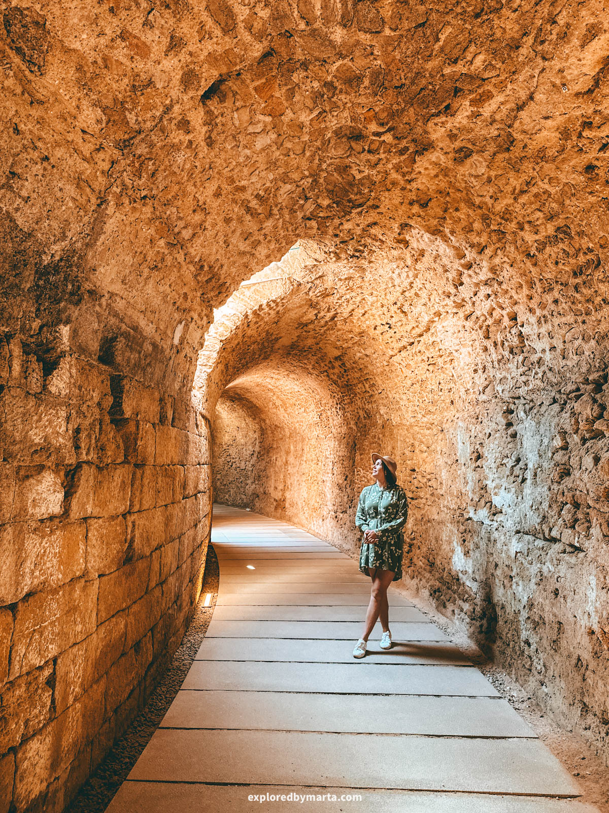 The ancient Teatro Romano de Cádiz in Cádiz, Spain