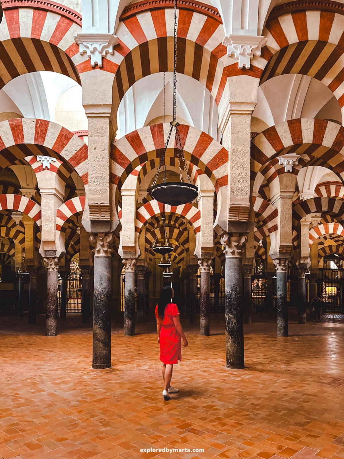 The iconic Mezquita-Catedral de Córdoba in Córdoba, Spain