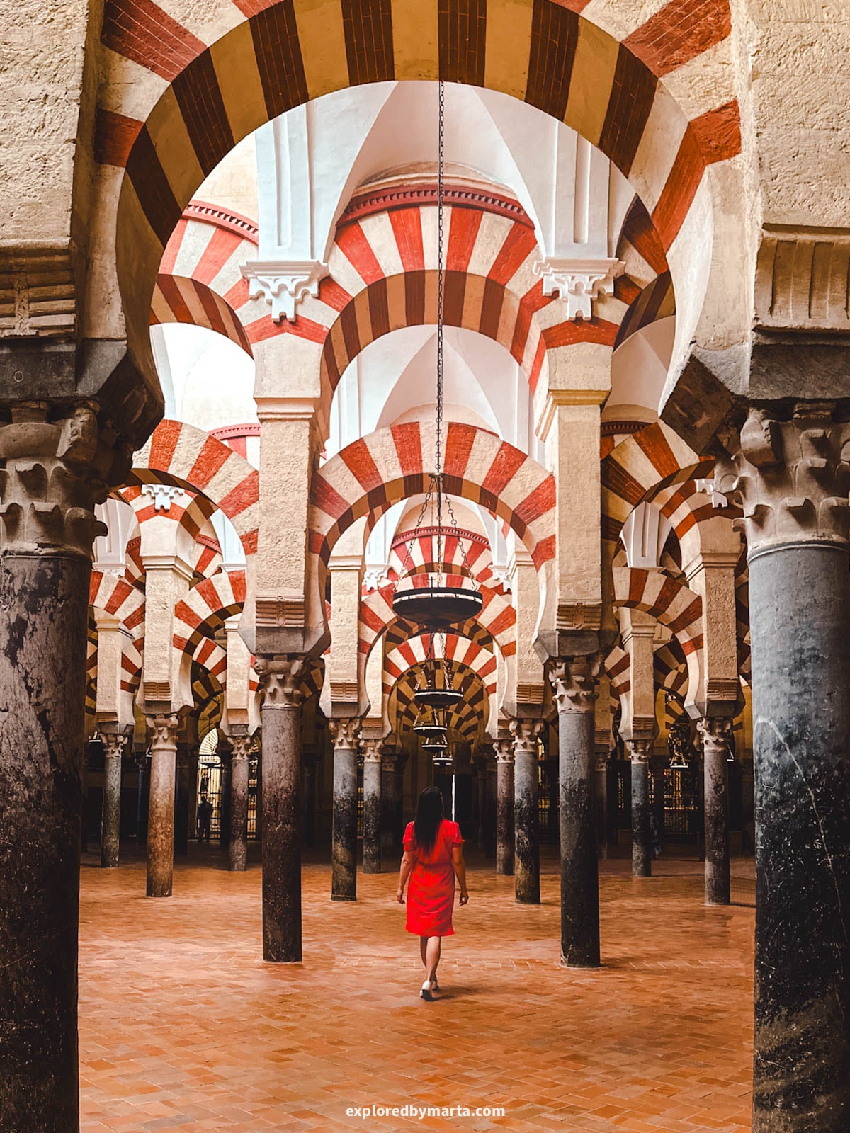 The iconic Mezquita-Catedral de Córdoba in Córdoba, Spain
