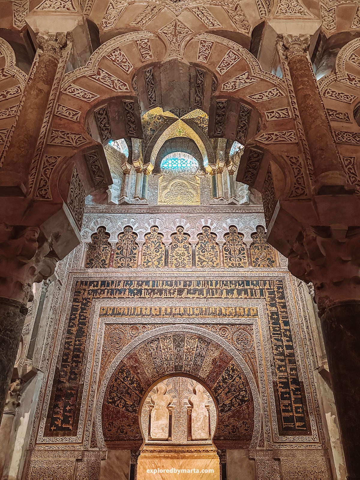 The iconic Mezquita-Catedral de Córdoba in Córdoba, Spain
