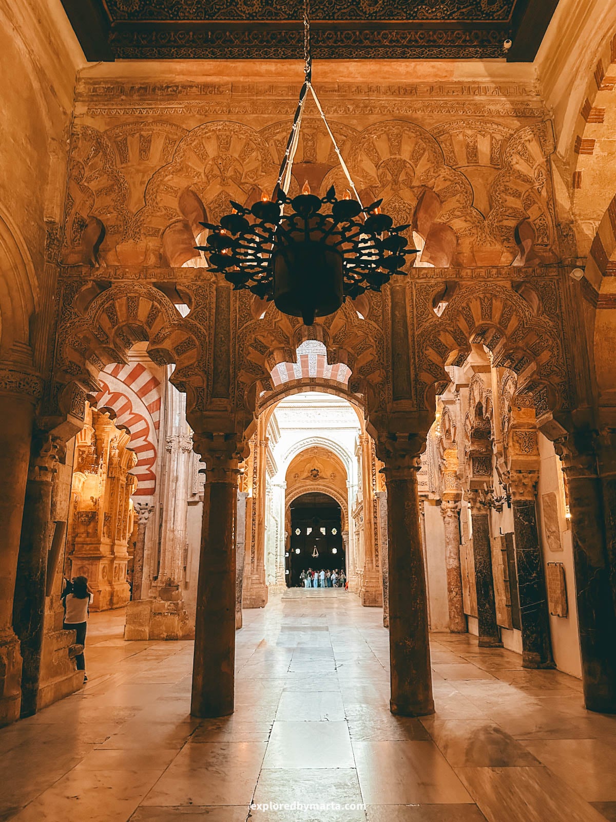 The iconic Mezquita-Catedral de Córdoba in Córdoba, Spain