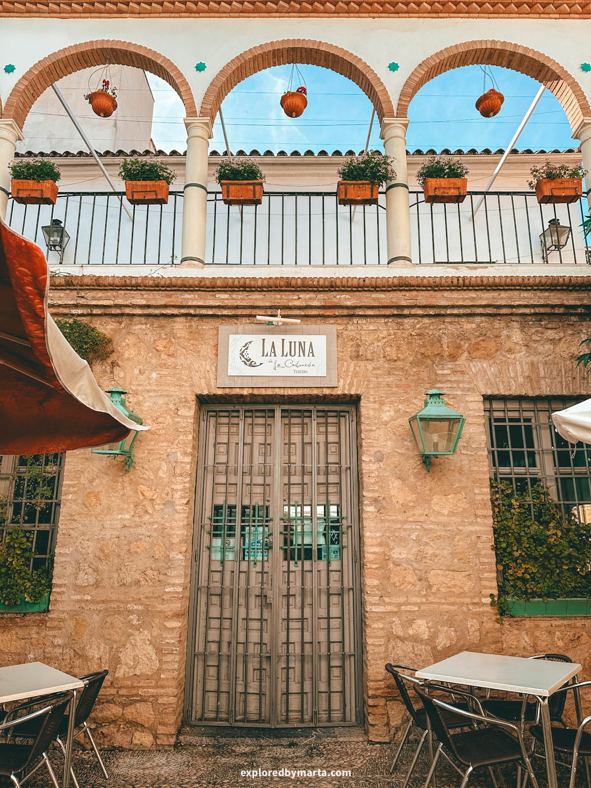 The magical Moon Alley - Calleja de la Luna in Córdoba, Spain