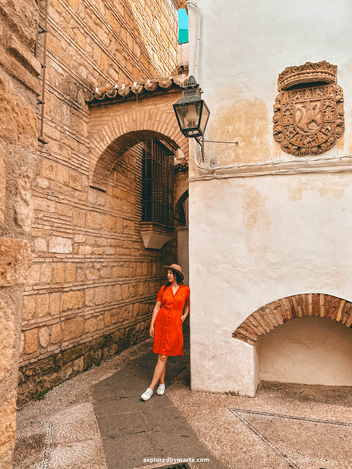 The magical Moon Alley - Calleja de la Luna in Córdoba, Spain