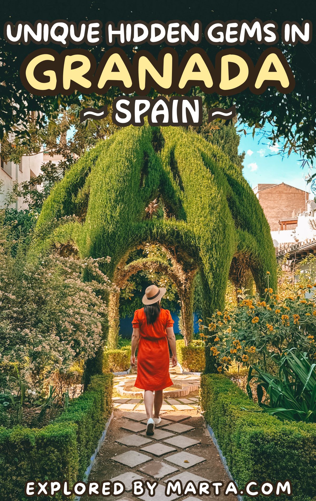 Unique places and hidden gems in Granada in Spain
