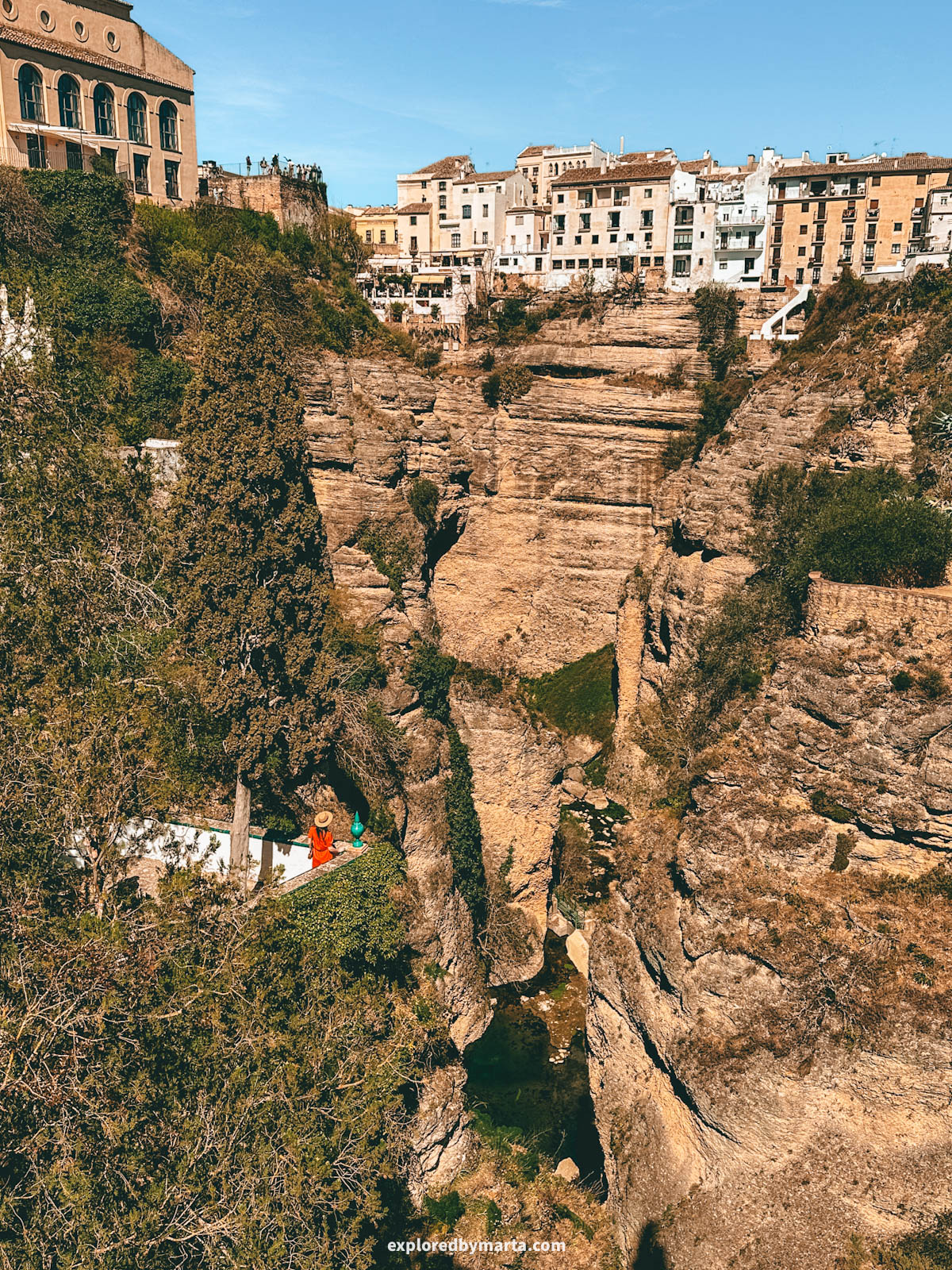Visiting Casa del Rey Moro in Ronda, Spain