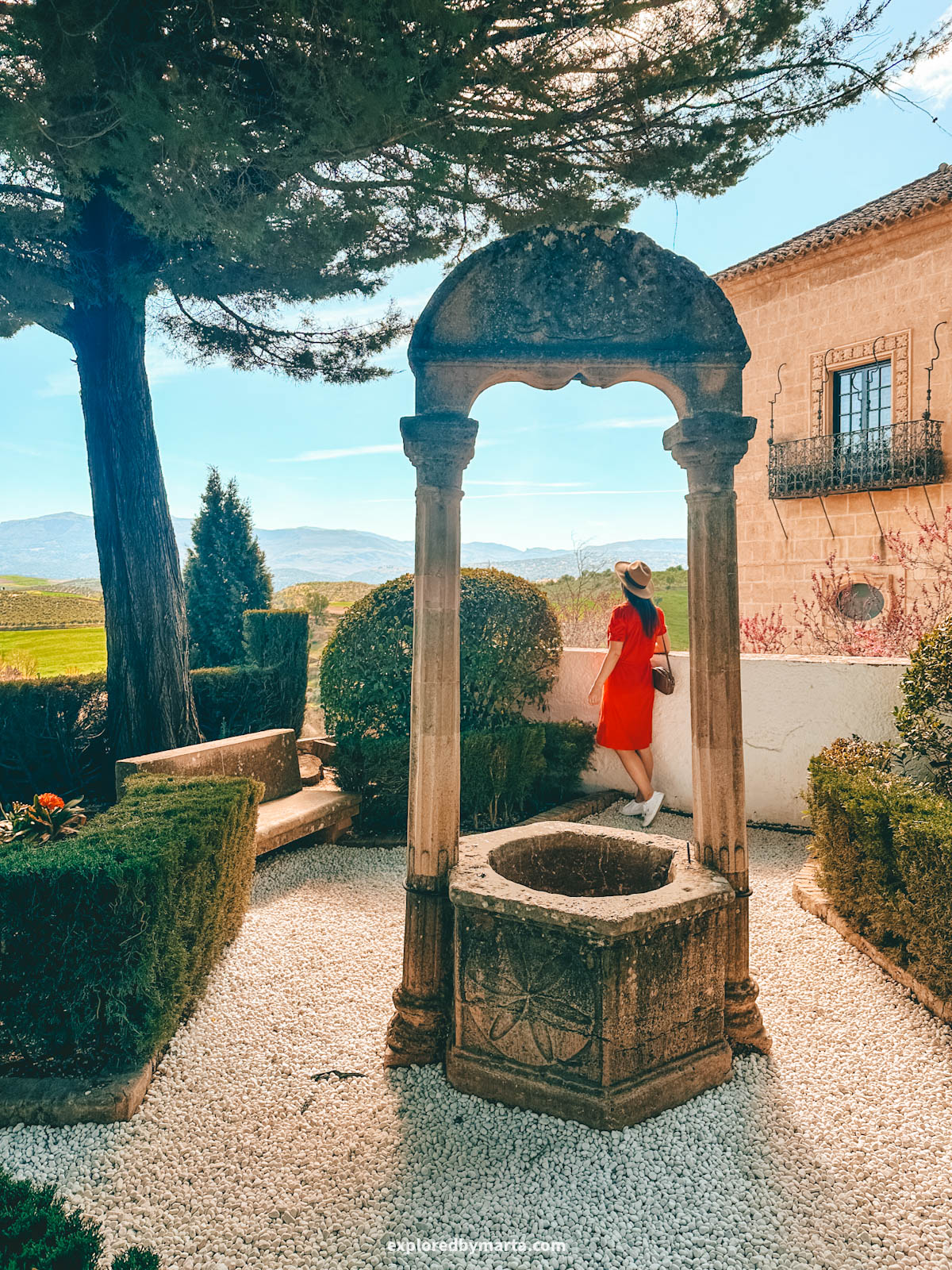 Visiting Casa del Rey Moro in Ronda, Spain