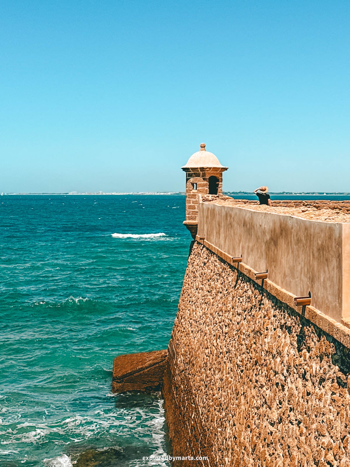 Visiting Castillo de Santa Catalina in Cádiz, Spain