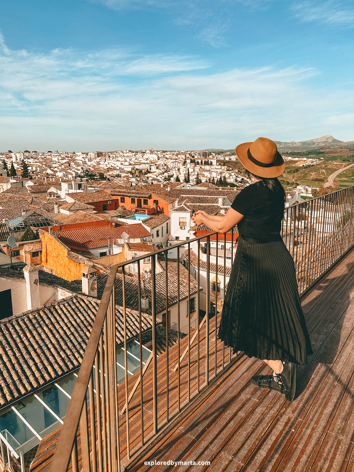 Visiting the iconic Iglesia de Santa María la Mayor in Ronda, Spain