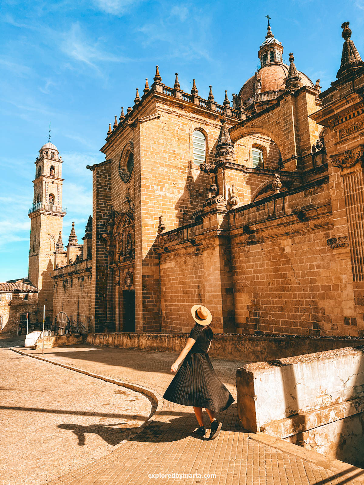Visiting the majestic Cathedral of Jerez in Jerez de la Frontera, Spain