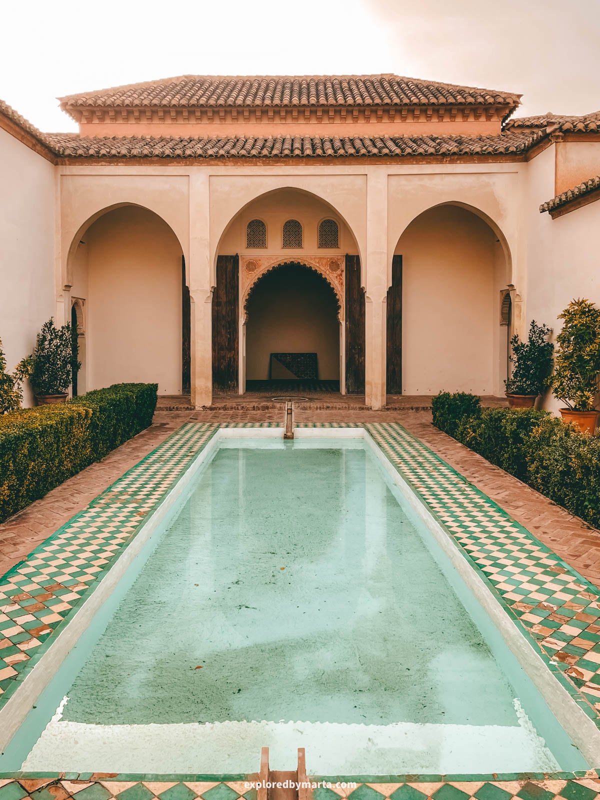 Alcazaba de Málaga in Malaga, Spain