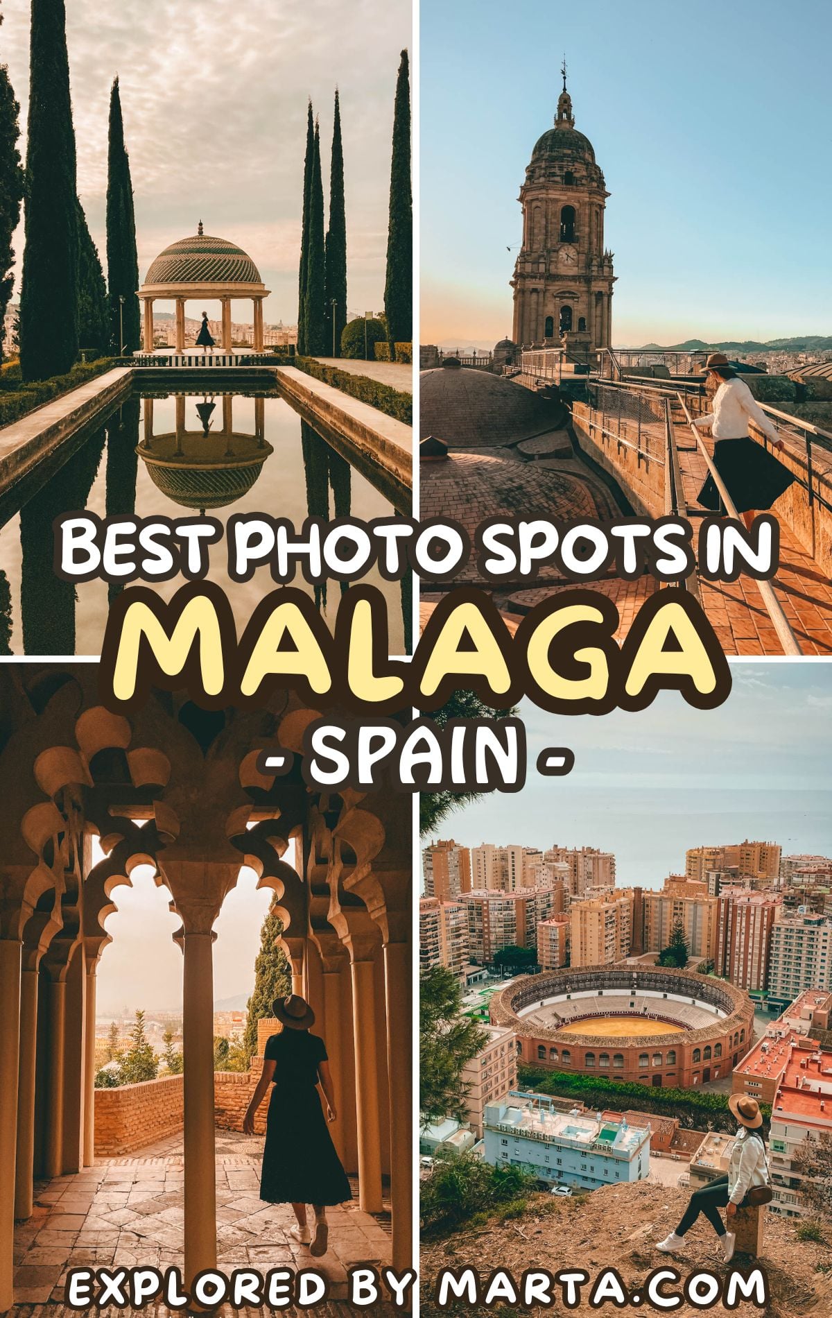 Amazing photo spots in Malaga, Spain