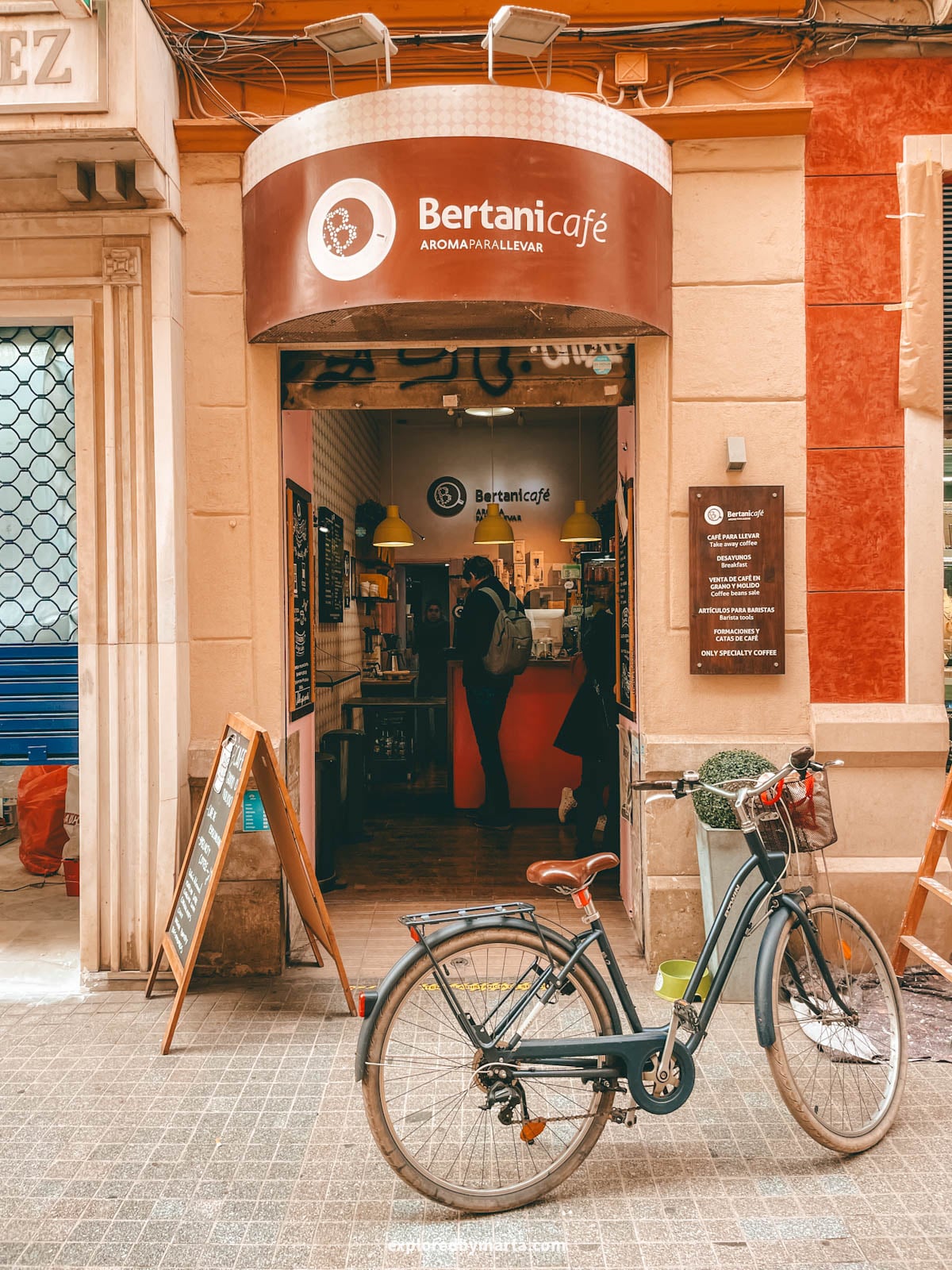 Bertani Café Specialty Coffee in Malaga, Spain