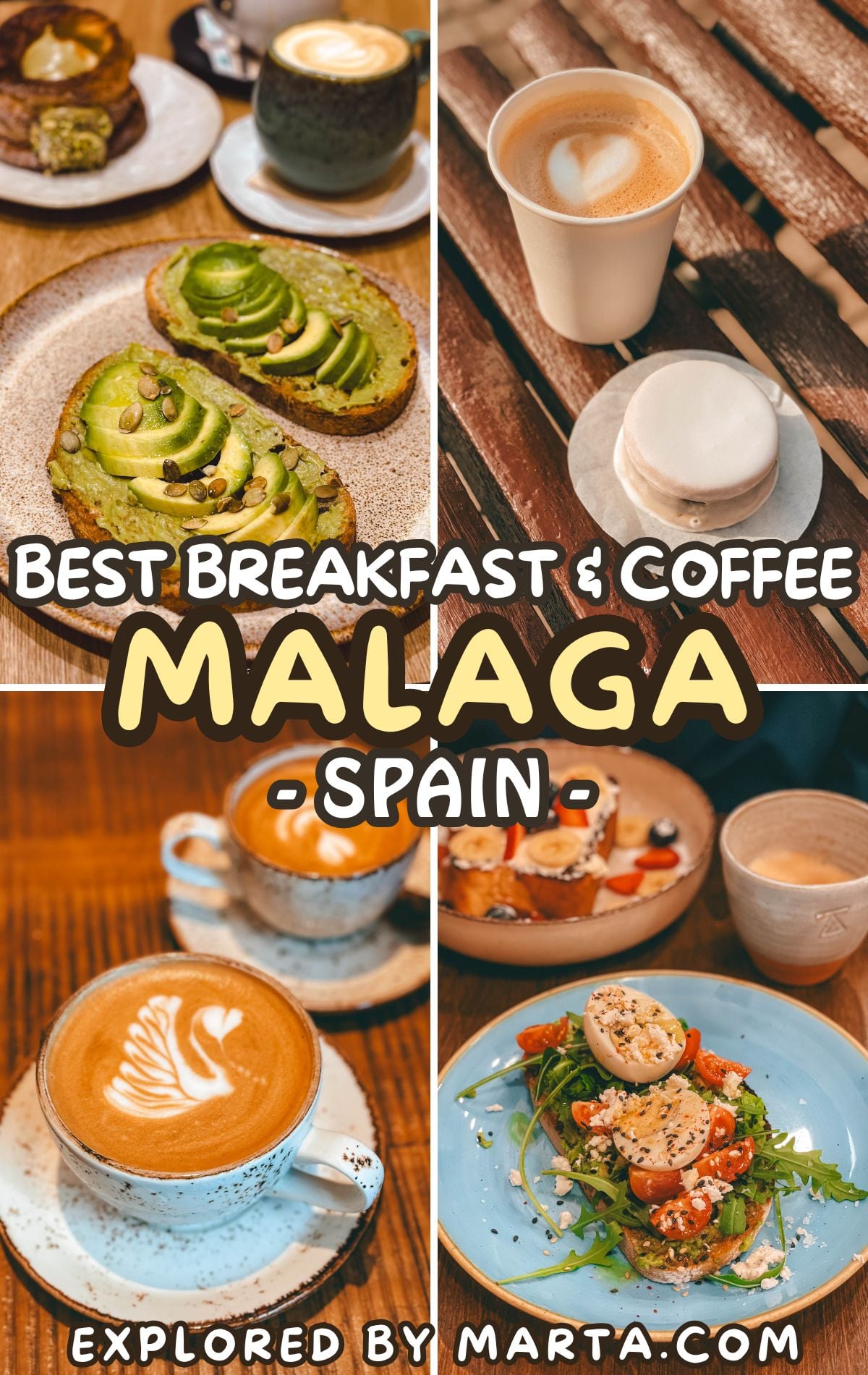 Best specialty coffee shops and breakfast in Malaga, Spain