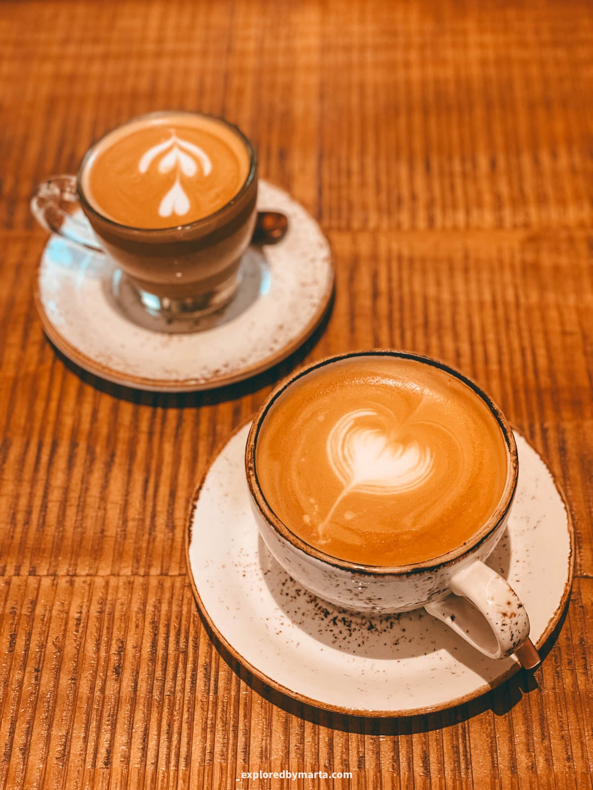 Breakfast and coffee in BYOKO restaurant in Malaga, Spain