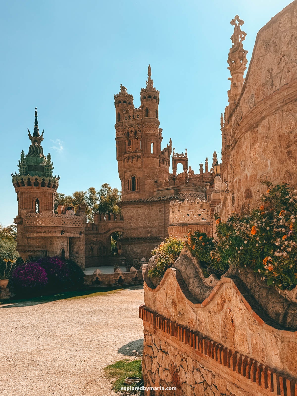 Castillo de Colomares is a monument in Malaga province, Spain
