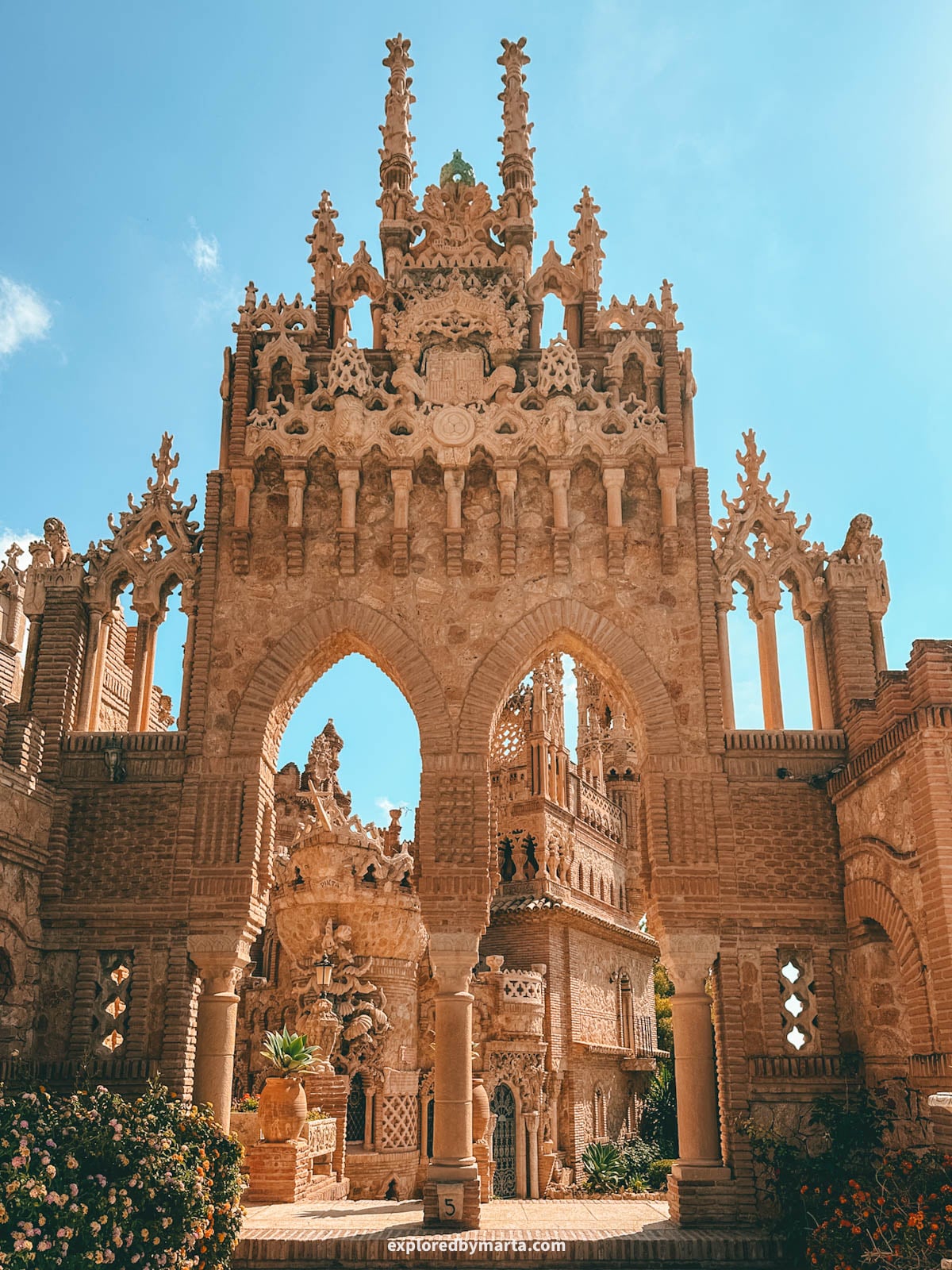 Castillo de Colomares is a monument in Malaga province, Spain