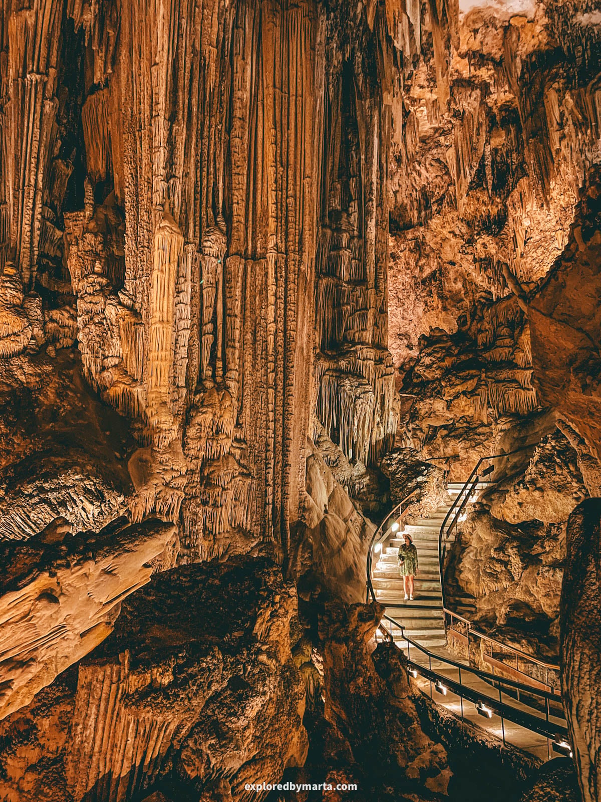 Exploring the famous Cueva de Nerja or Nerja Cave in Spain