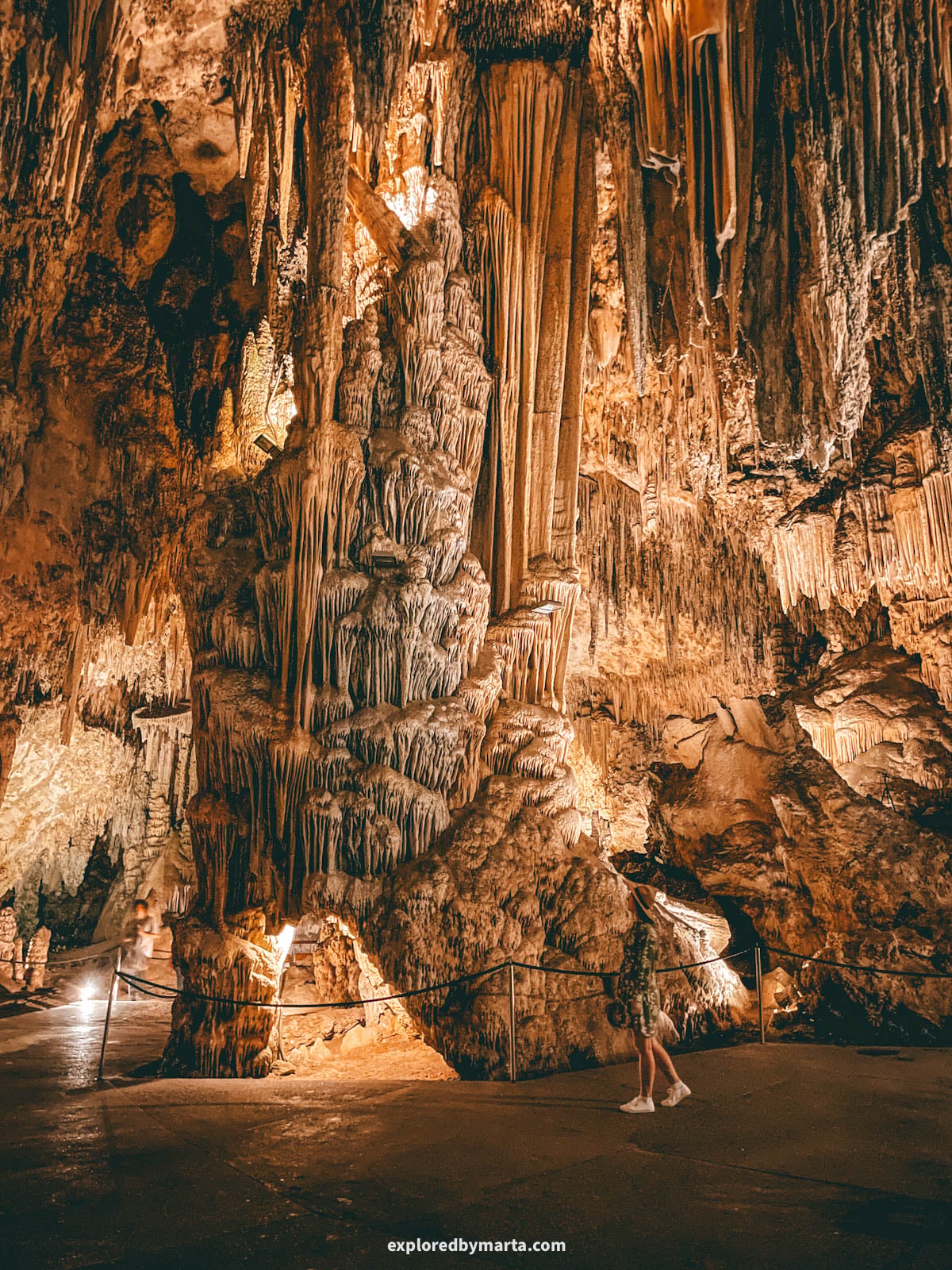Exploring the famous Cueva de Nerja or Nerja Cave in Spain