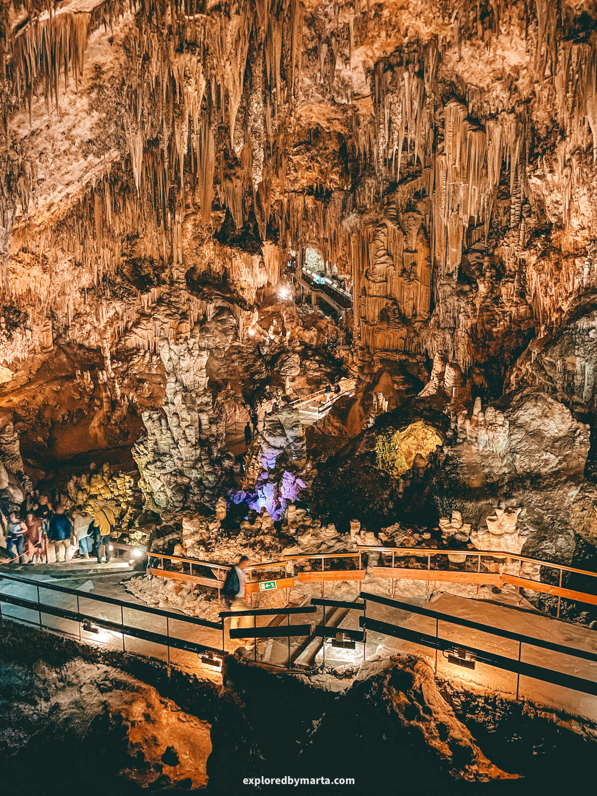 Exploring the famous Cueva de Nerja or Nerja Cave in Spain