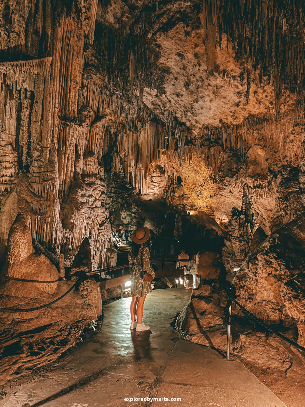 Exploring the famous Cueva de Nerja or Nerja Cave in Spain