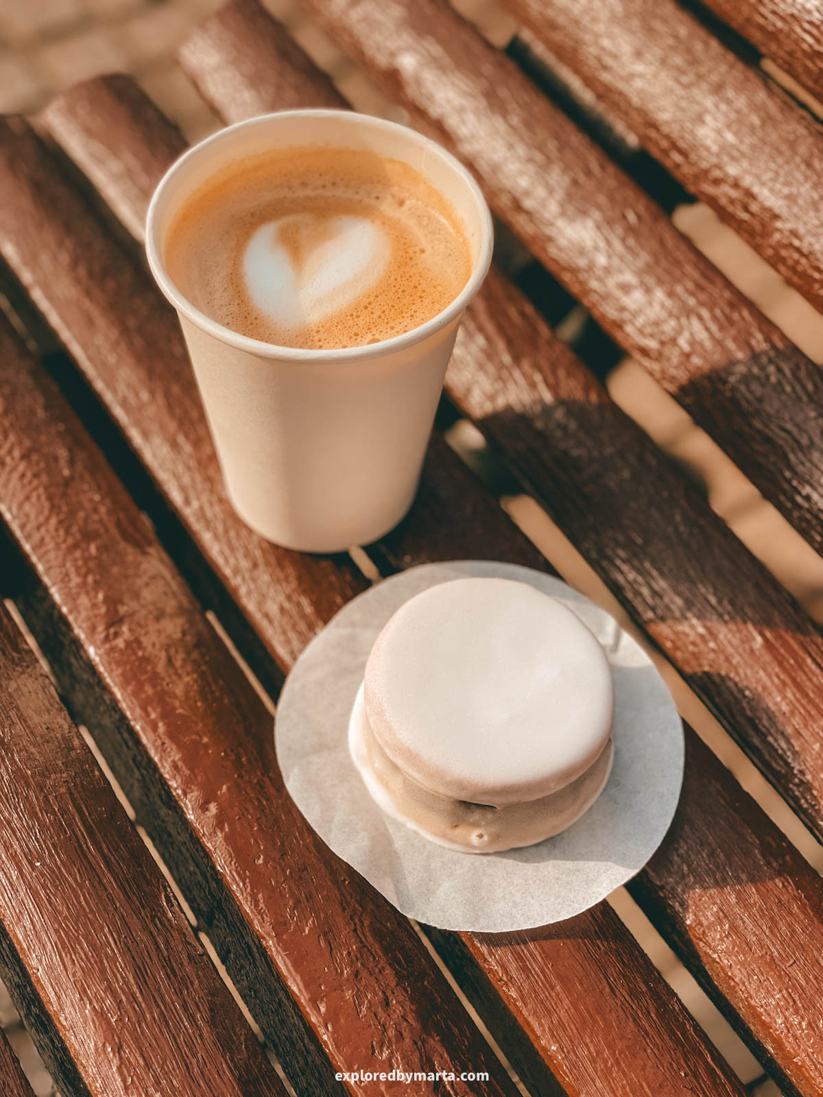 Quick breakfast at Mia Coffee in Malaga, Spain