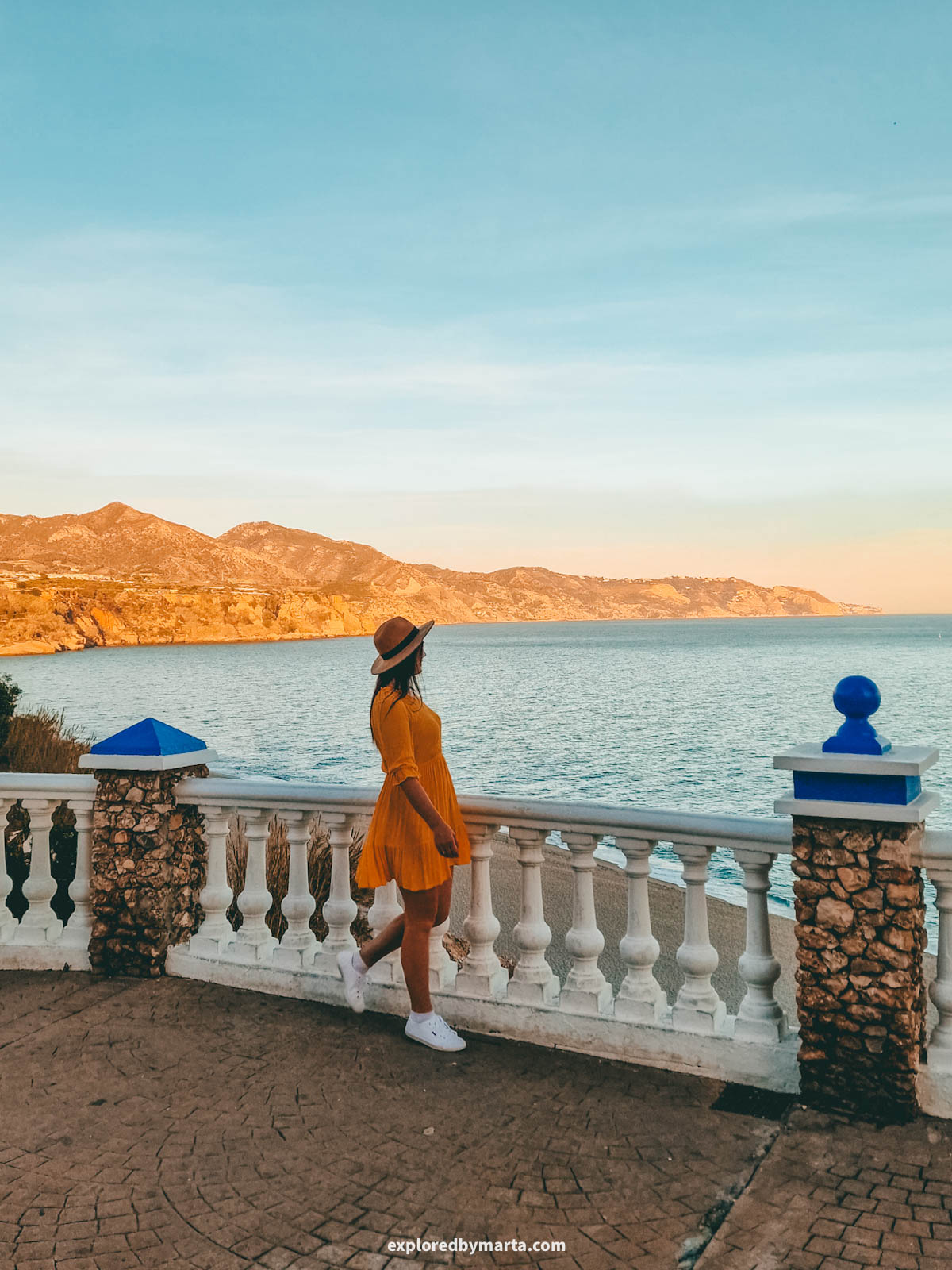 Mirador del Bendito in Nerja, Spain