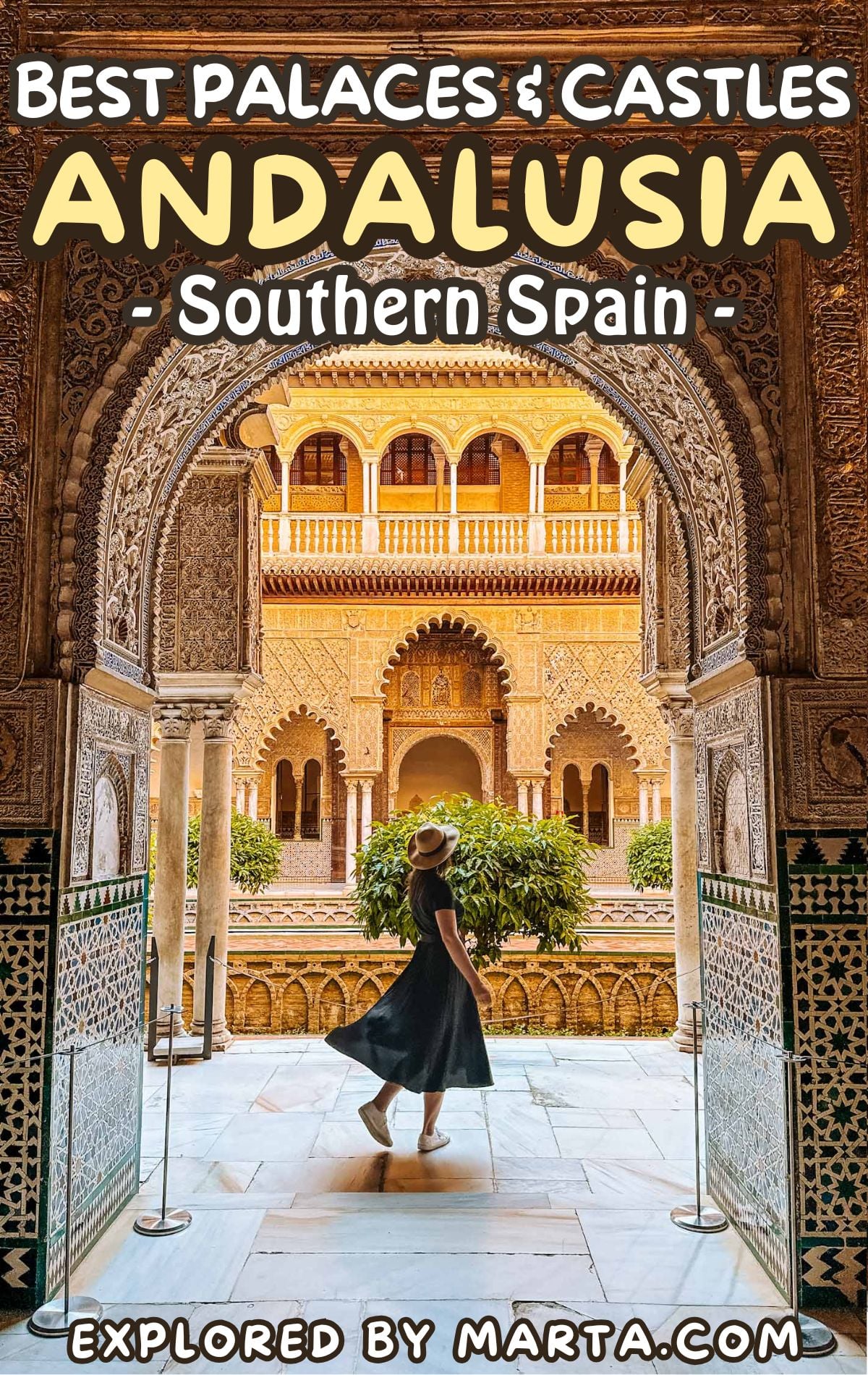 Most amazing palaces and castles in Andalusia, Southern Spain