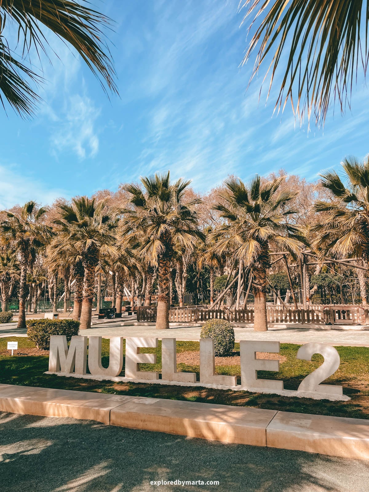 Muelle Uno and Muelle 2 are seaside promenades in Malaga, Spain