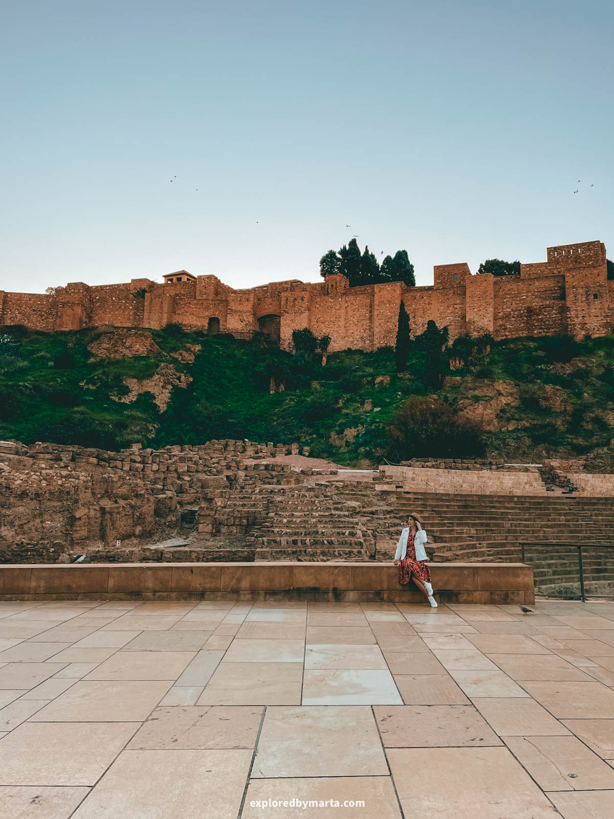 Roman Theatre in Malaga, Spain