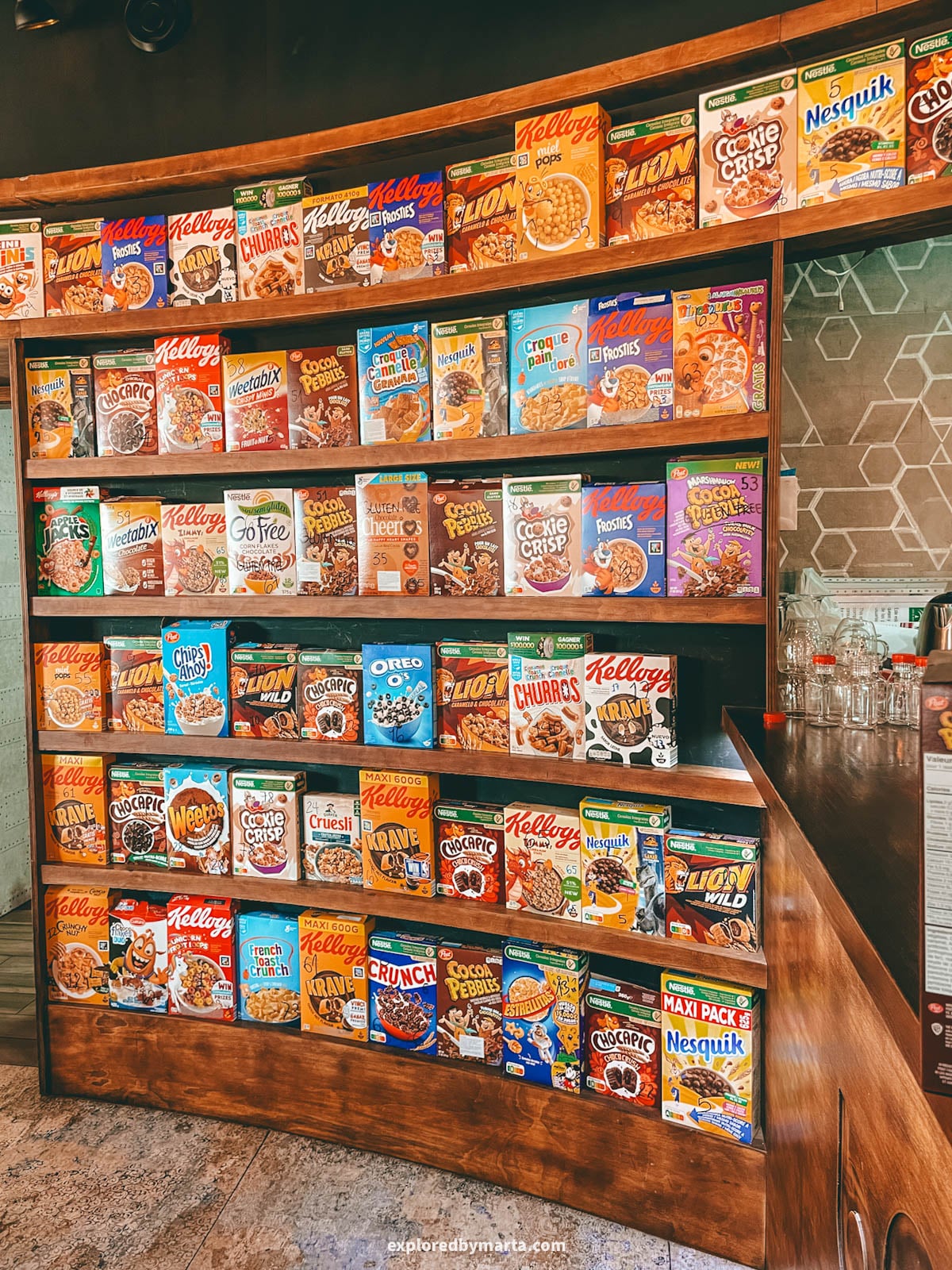 The Cereal Boom Coffee in Malaga, Spain