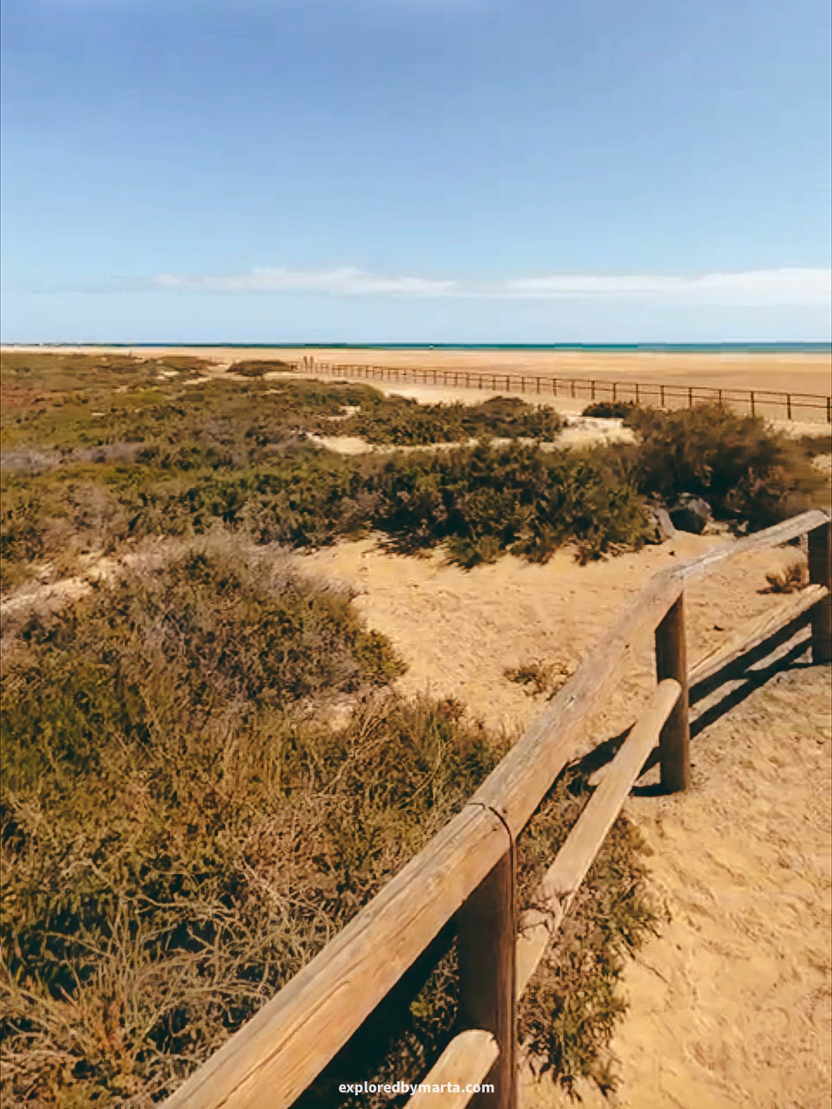 Playa del Matorral in Morro Jable in Fuerteventura, Spain